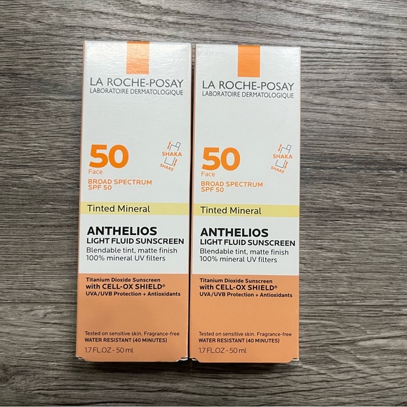 2-Pack La Roche-Posay Anthelios Tinted SPF 50 Sunscreen - Picture 1 of 5